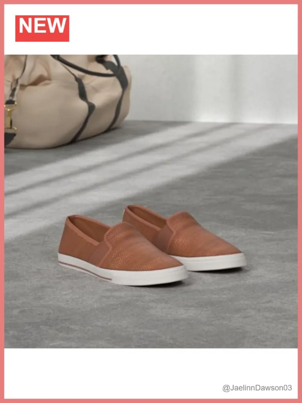 Canvas Round Toe Slip-on Sneakers with Padded Insole